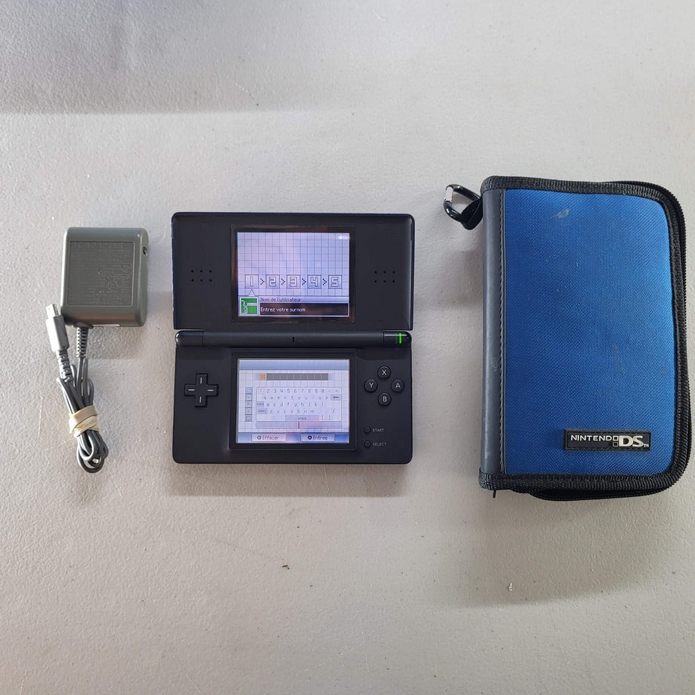 Nintendo DS shops Lite (Cobalt Blue)