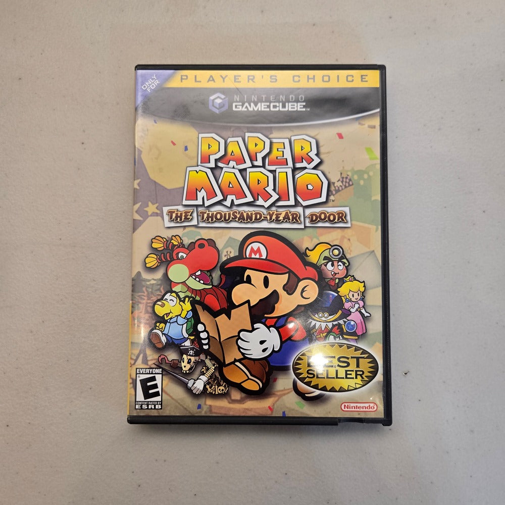 Paper Mario Thousand hotsell Year Door CIB