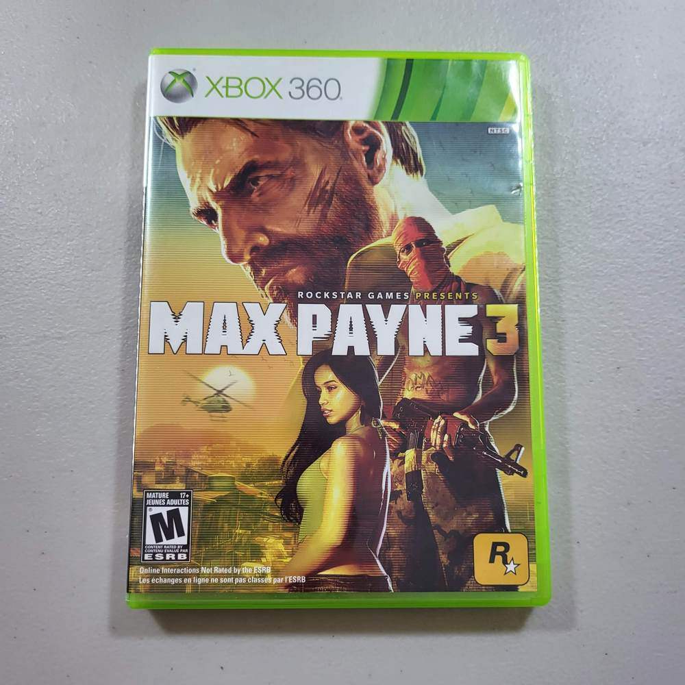 Max Payne 3 Xbox 360 (Cib) – Jeux Video Hobby Retro Gaming Canada