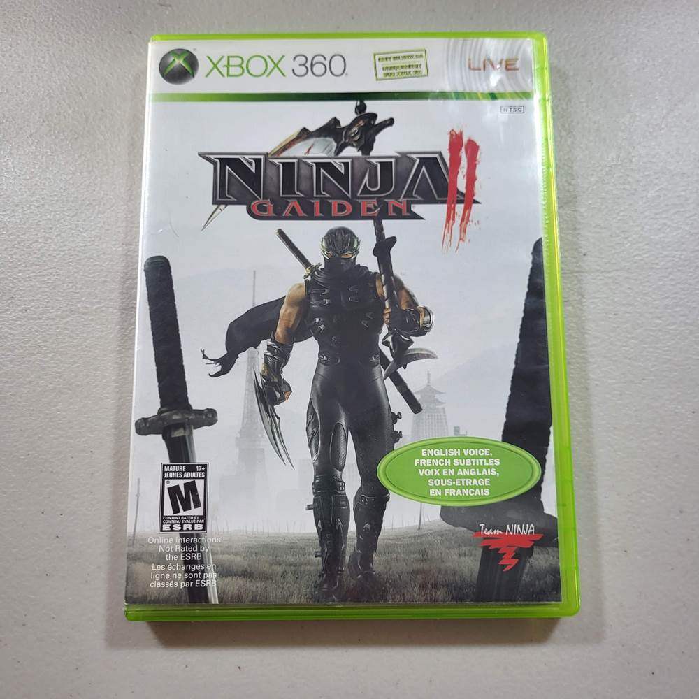 Ninja Gaiden II Xbox 360 (Cib) – Jeux Video Hobby Retro Gaming Canada