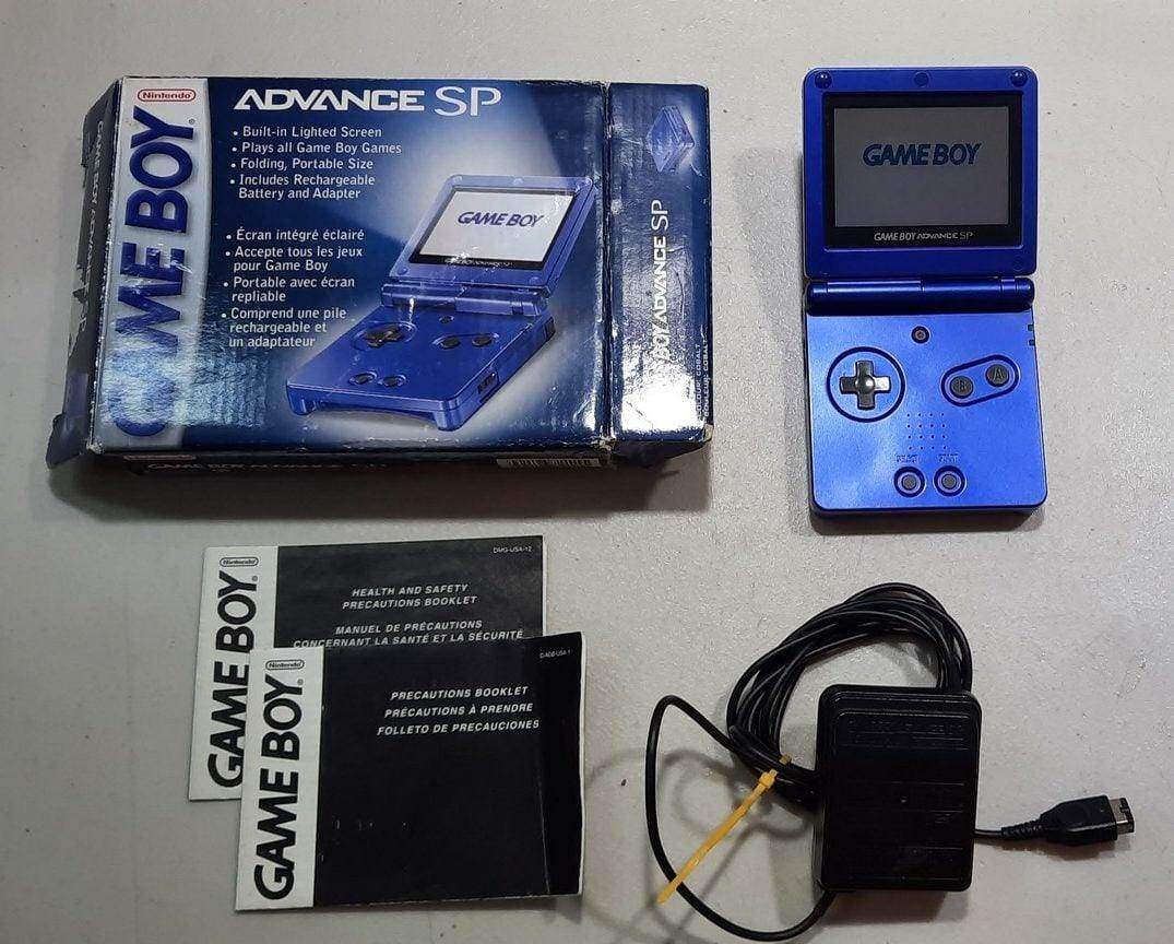 Cobalt Gameboy Advance SP Console [AGS-001] (Cib)