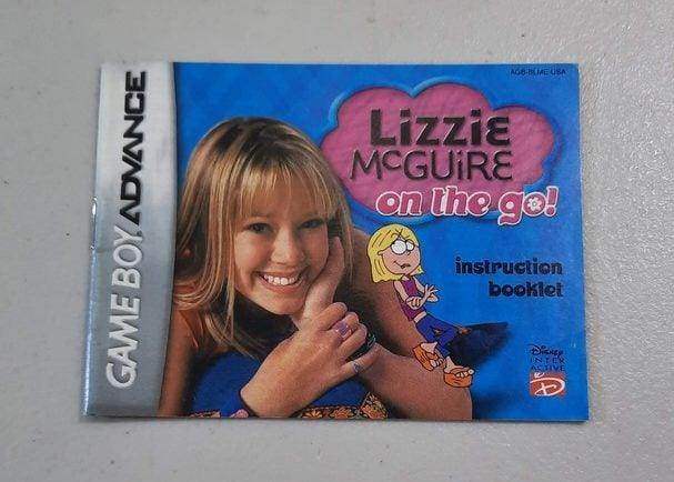 Lizzie McGuire On The Go GameBoy Advance (Instruction) *English/English