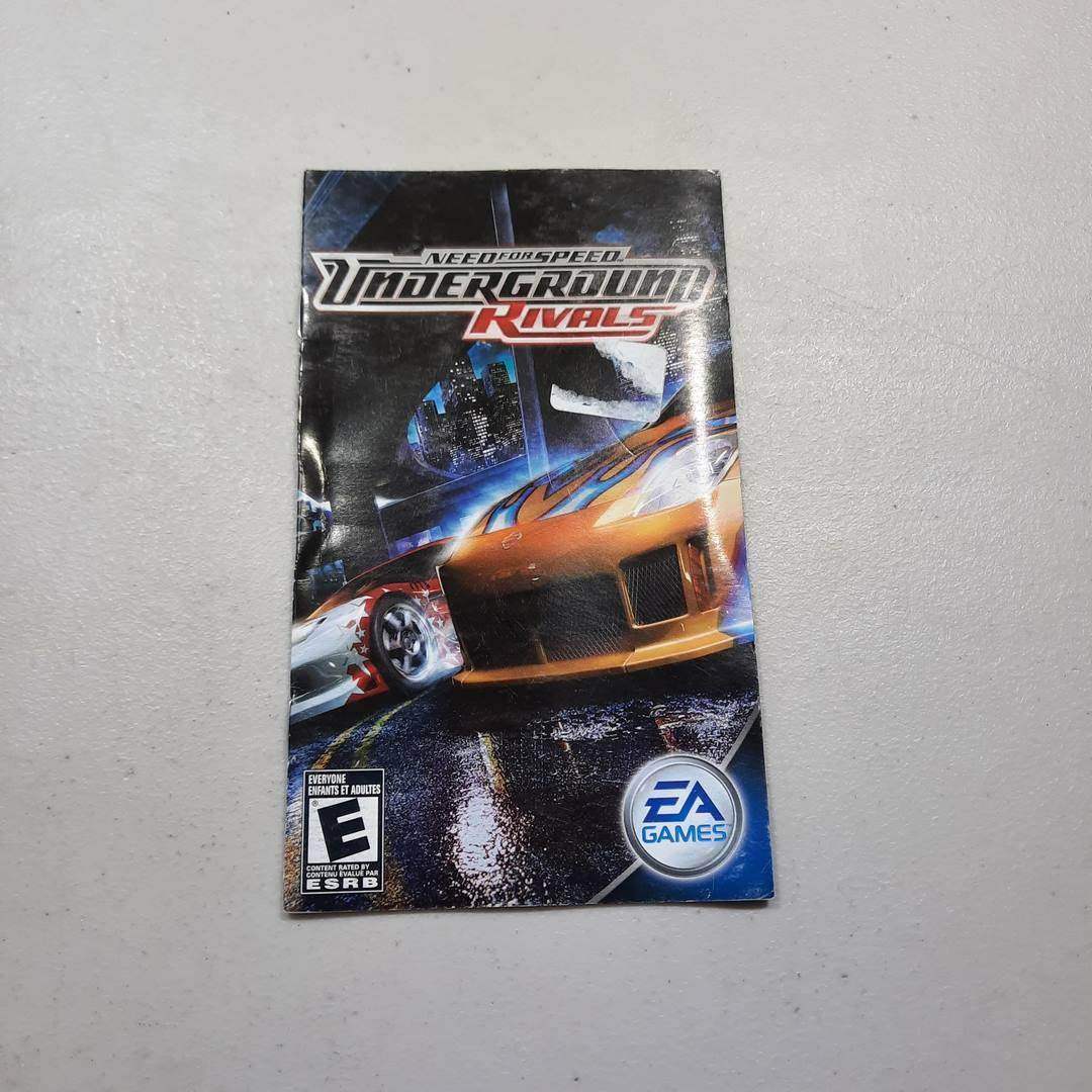 Need For Speed ​​Underground Rivals PSP (Instruction) *French/French – Jeux  Video Hobby Retro Gaming Canada