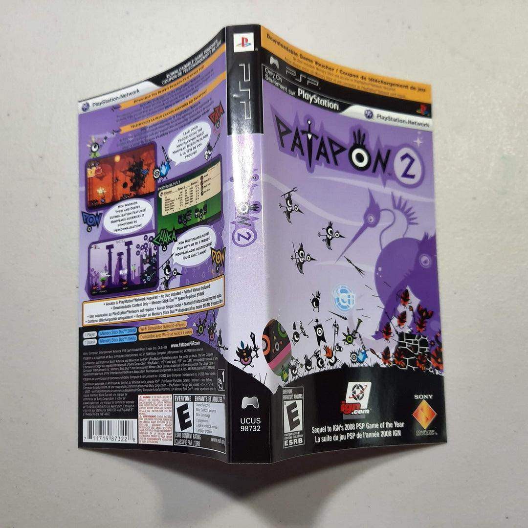 Patapon 2 PSP (Box Cover) – Jeux Video Hobby Retro Gaming Canada