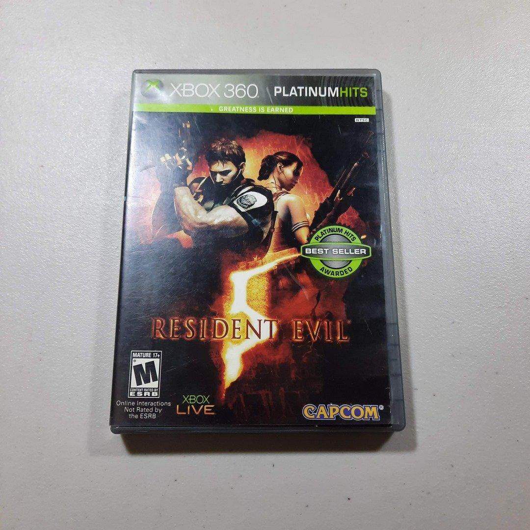 Resident Evil 5 [Platinum Hits] Xbox 360 (Cb) – Jeux Video Hobby Retro  Gaming Canada