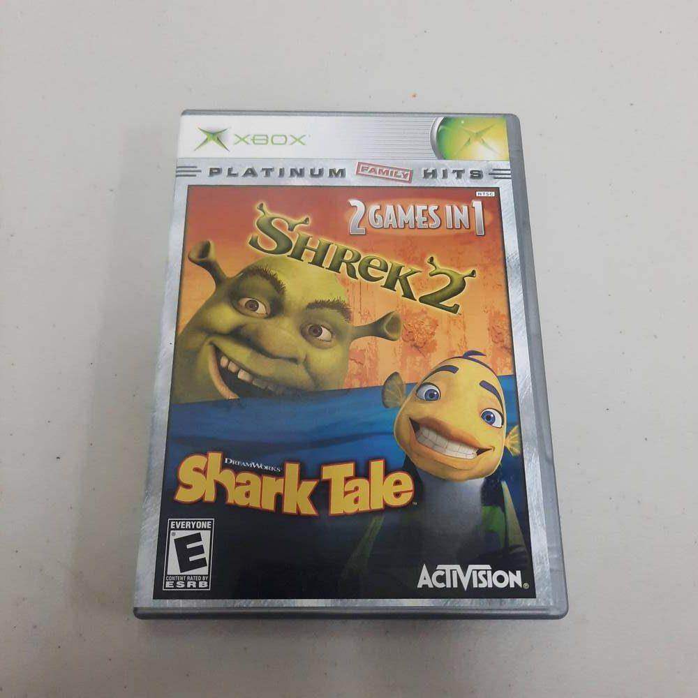 Shrek 2 And Shark Tale 2 In 1 Xbox (Cib) – Jeux Video Hobby Retro Gaming  Canada