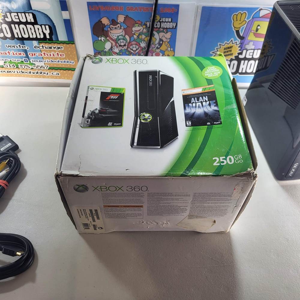 Xbox 360 slim complete in hotsell box