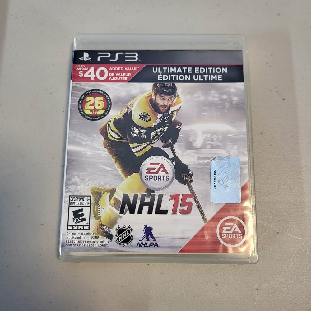 NHL 15 [Ultimate Edition] Playstation 3 (Cib)