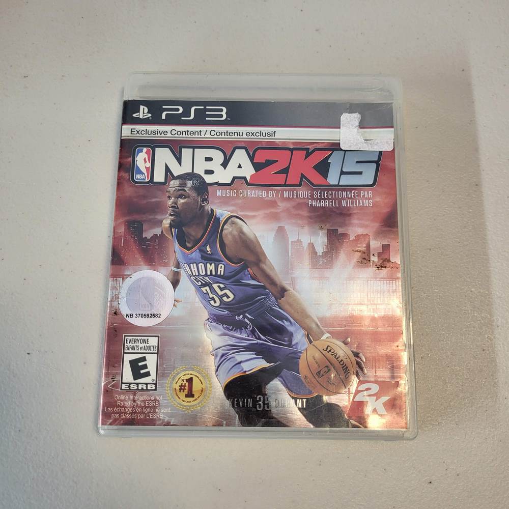 NBA 2K15 Playstation 3 (Cib)(Condition-)