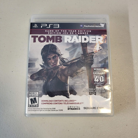 Tomb Raider [Game Of The Year] Playstation 3 (Cib)