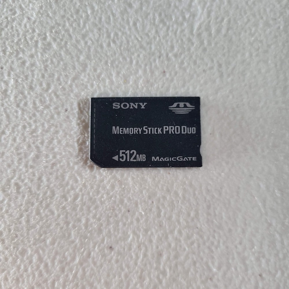 SONY 512MB MEMORY STICK PRO DUO MAGIC GATE CARD FOR SONY