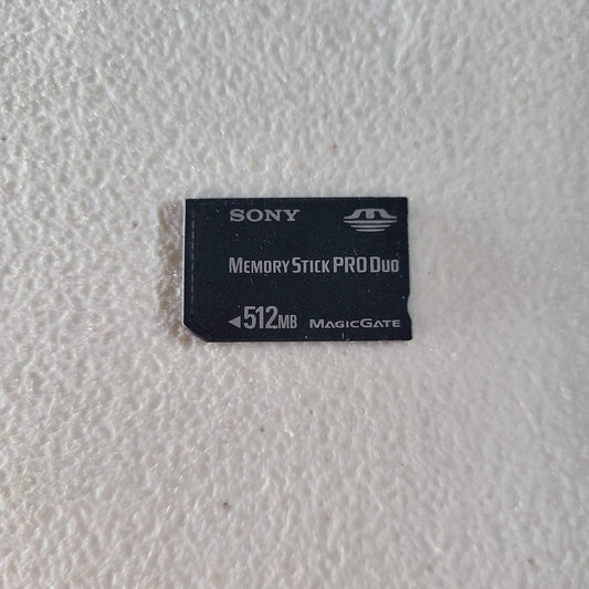 SONY 512MB MEMORY STICK PRO DUO MAGIC GATE CARD FOR SONY