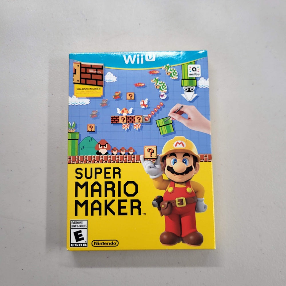 Super Mario Maker [Book Bundle] Wii U (Cib)