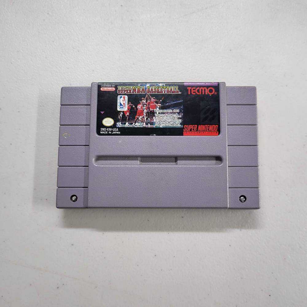 Tecmo Super NBA Basketball Super Nintendov   (Loose)