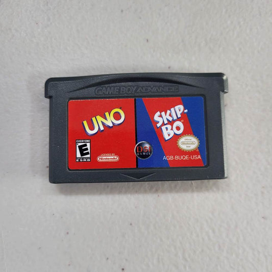 Uno And Skip-Bo GameBoy Advance (Loose)