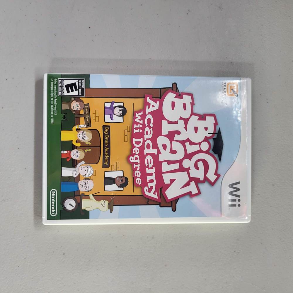 Big Brain Academy Wii Degree Wii (Cib)