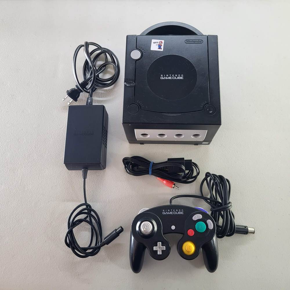 Black Gamecube System Cosnole  [DOL-101]  (Condition-)