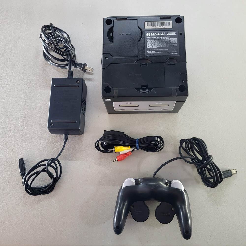 Black Gamecube System Cosnole  [DOL-101]  (Condition-)