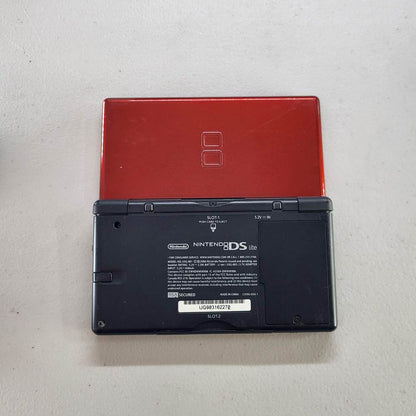 Red Crimson &amp; Black Nintendo DS Lite Nintendo DS