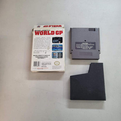 Michael Andretti's World GP NES  (Cb) (Condition-)