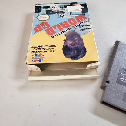 Michael Andretti's World GP NES  (Cb) (Condition-)