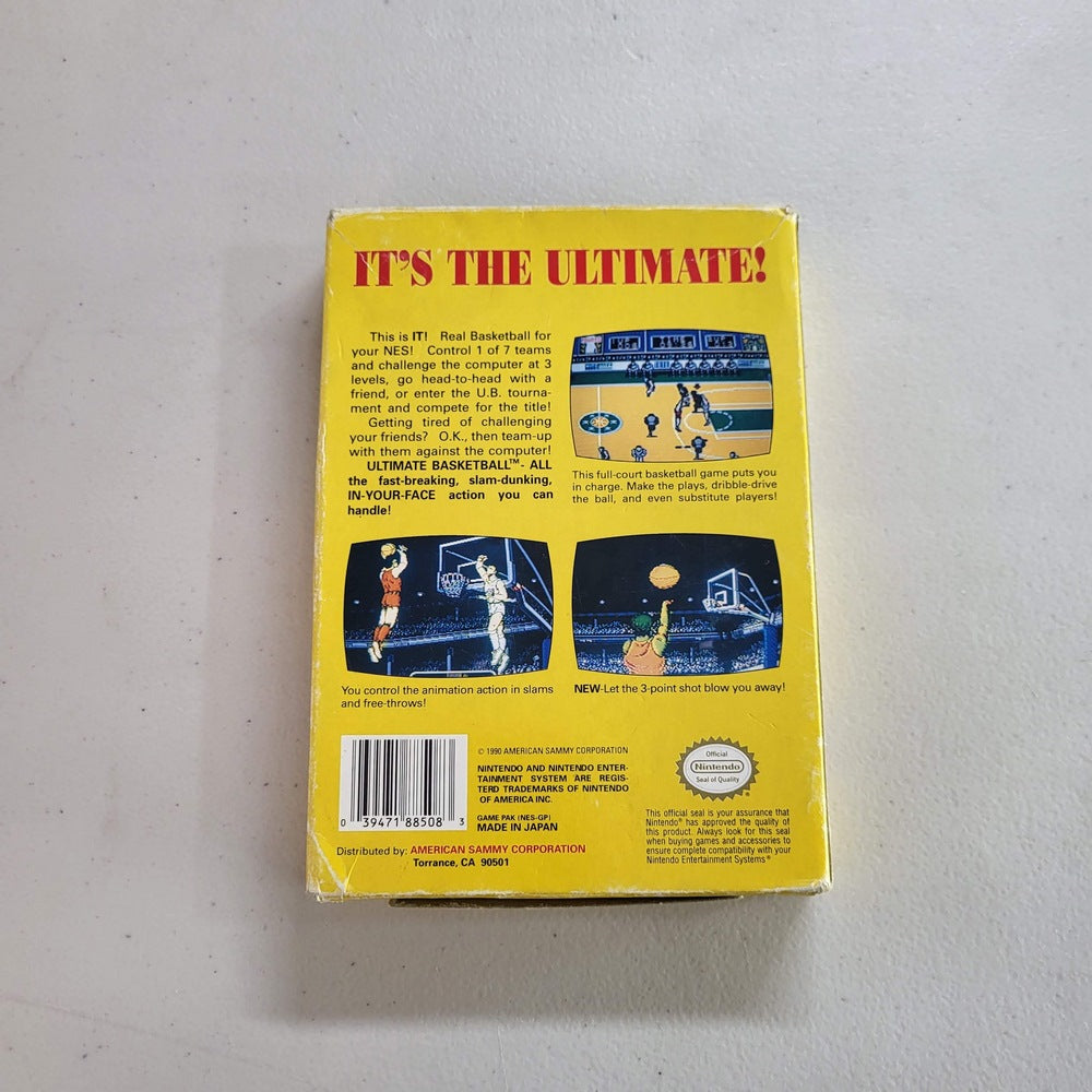 Ultimate Basketball NES   (Cb) (Condition-)