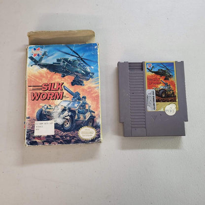 Silk Worm NES  (Cb) (Condition-)