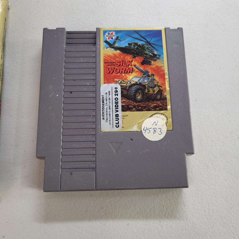 Silk Worm NES  (Cb) (Condition-)