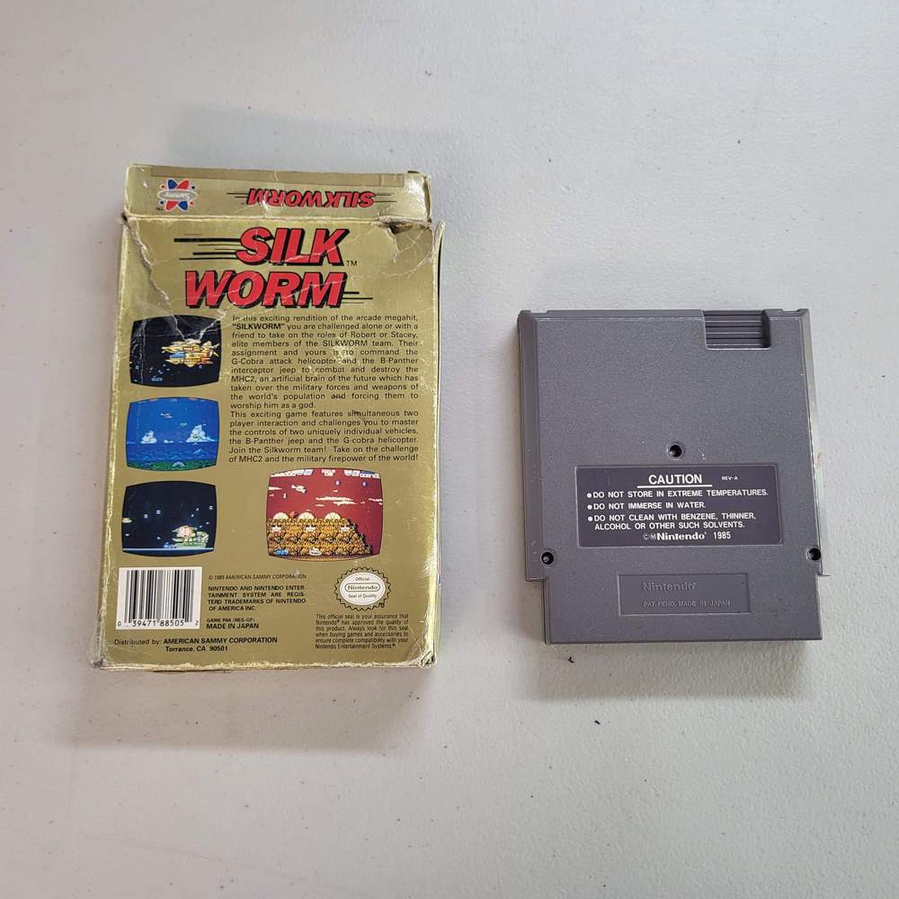 Silk Worm NES  (Cb) (Condition-)