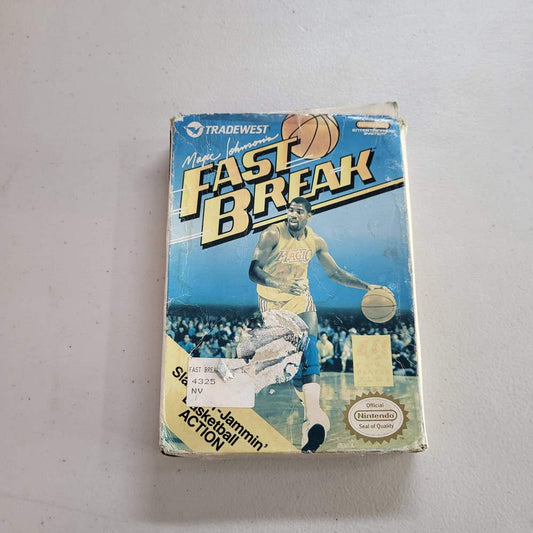 Magic Johnson's Fast Break NES (Cb) (Condition-)