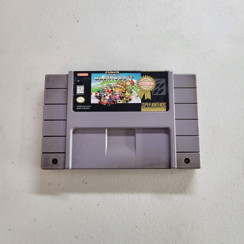 Super Mario Kart [Player's Choice] Super Nintendo (Loose)(Condition-)