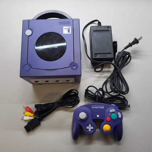 Nintendo Console Indigo  GameCube System Used   [DOL-001]