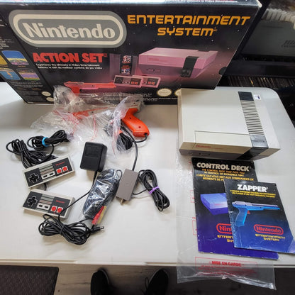 Nintendo Nes Action Set (Cib)