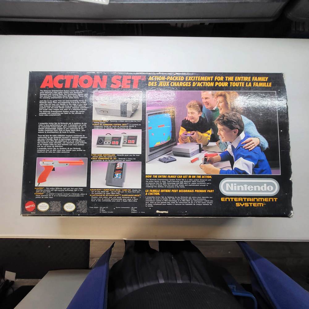 Nintendo Nes Action Set (Cib)