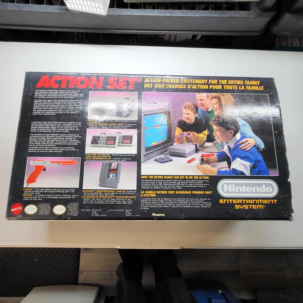 Nintendo Nes Action Set (Cib)