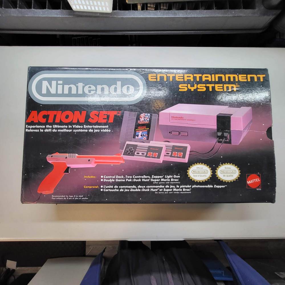 Nintendo Nes Action Set (Cib)