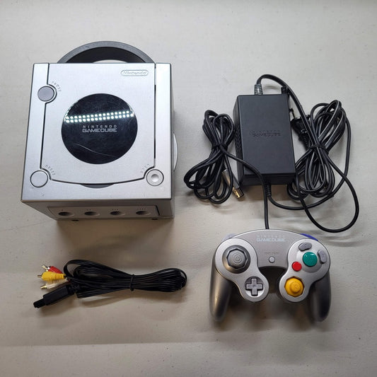 Nintendo Console Platinum  GameCube System Used   [DOL-001]