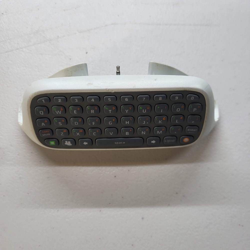 Microsoft Xbox 360 OEM White Keyboard Chatpad