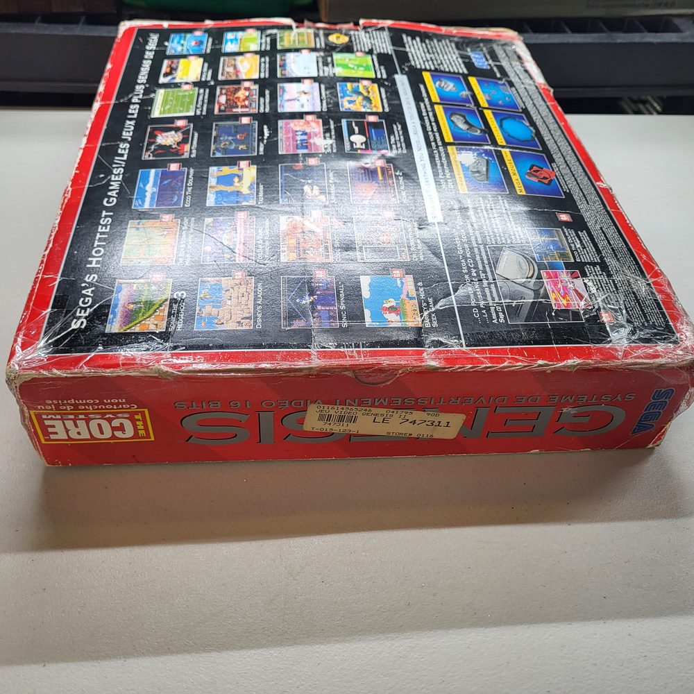 Sega Genesis In box (Condition-)