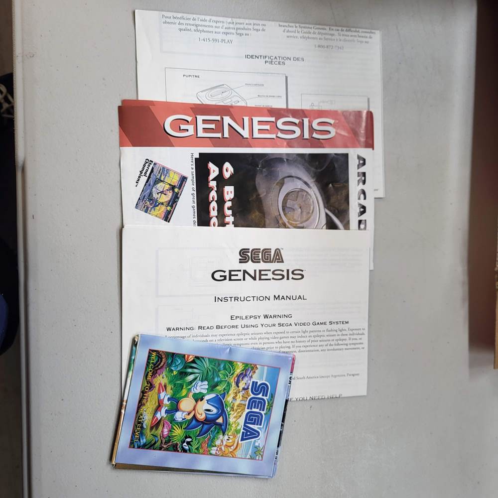 Sega Genesis  (Condition-) (Cib)