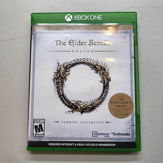 Elder Scrolls Online: Tamriel Unlimited Xbox One (Cib)