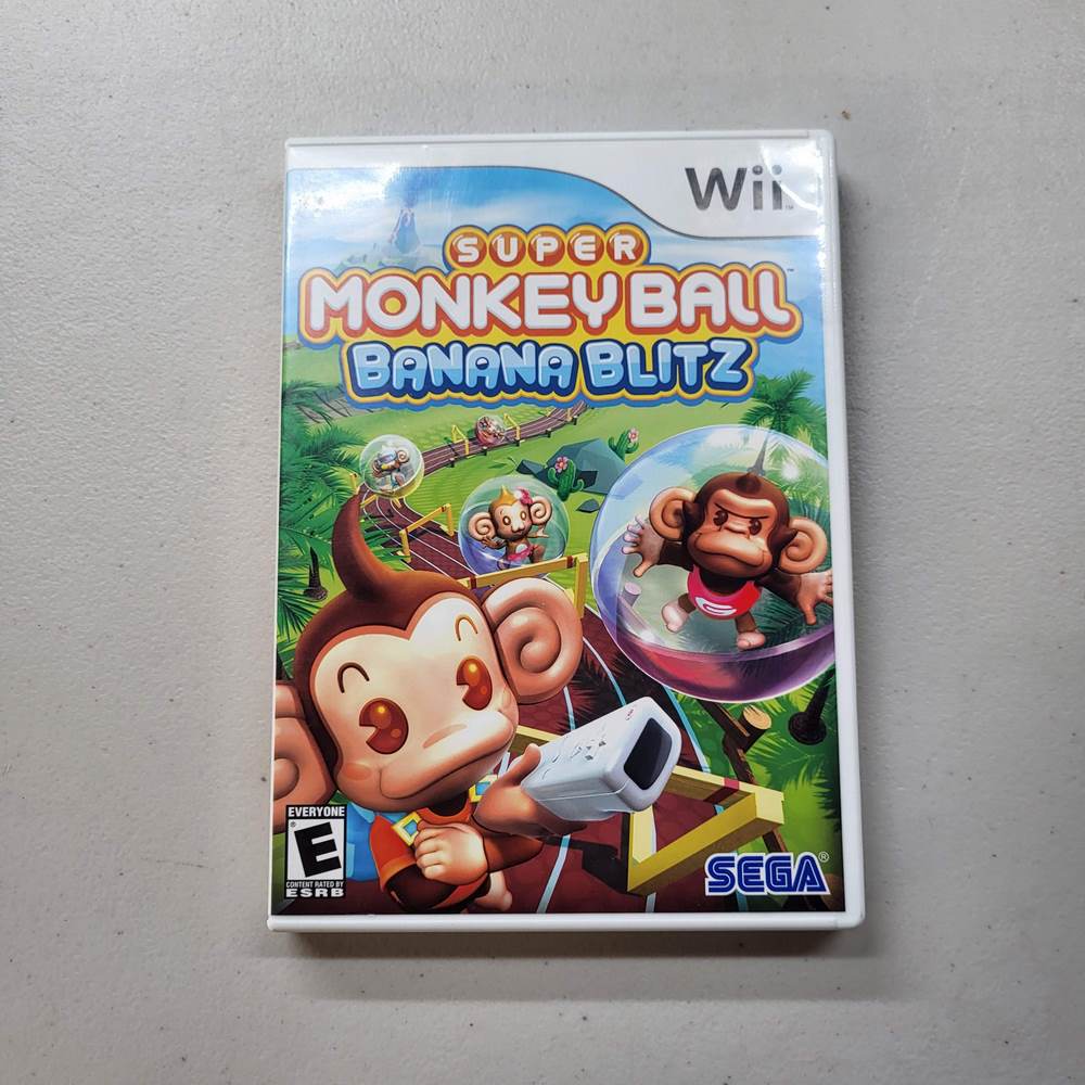 Super Monkey Ball Banana Blitz Wii (Cib)