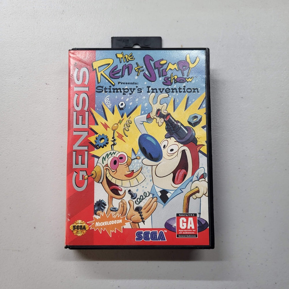 The Ren And Stimpy Show Stimpy's Invention Sega Genesis (Cb)