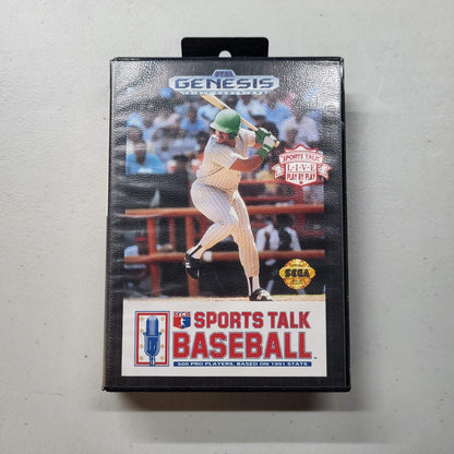 Sports Talk Baseball Sega Genesis (Cb)