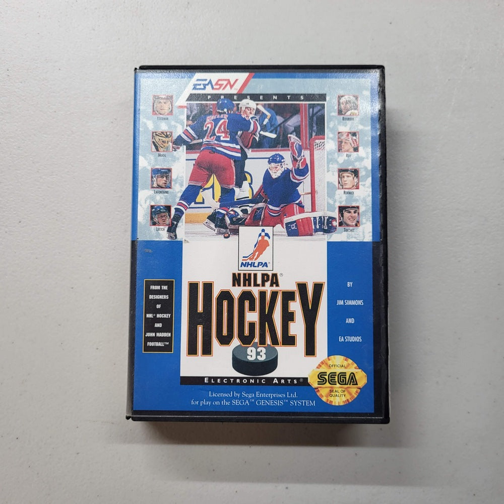 NHLPA Hockey '93 Sega Genesis (Cib)