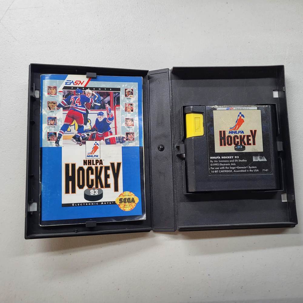 NHLPA Hockey '93 Sega Genesis (Cib)