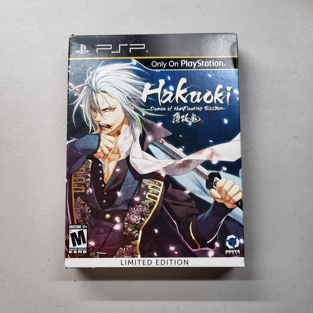 Hakuoki: Demon Of The Fleeting Blossom [Limited Edition] PSP  (Cib)