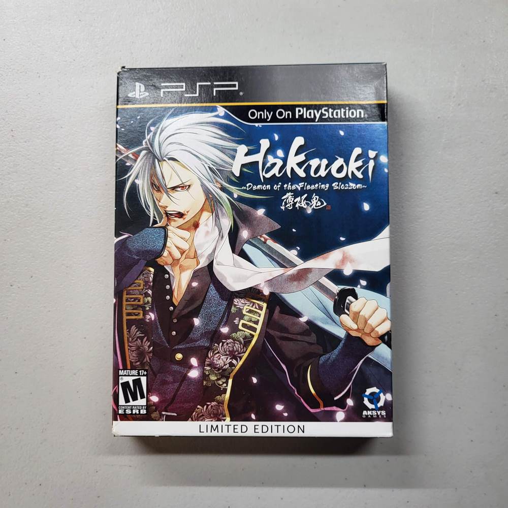 Hakuoki: Demon Of The Fleeting Blossom [Limited Edition] PSP  (Cib)