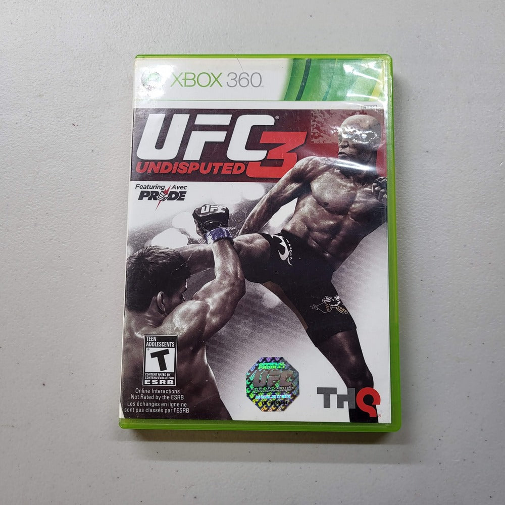 UFC Undisputed 3 Xbox 360  (Cib)