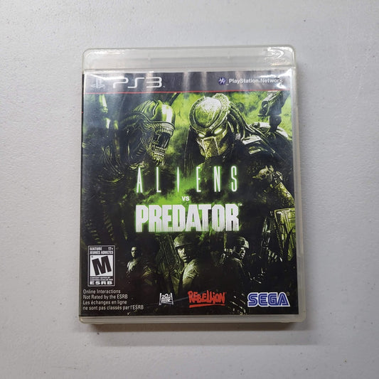 Aliens Vs. Predator Playstation 3   (Cib)